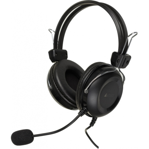 HU-35 Наушники с микрофоном A4Tech HU-35 черный 2м накладные USB оголовье HU-35 Наушники с микрофоном A4Tech HU-35 черный 2м накладные USB оголовье