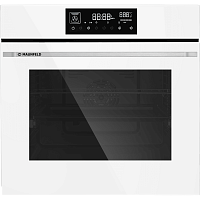 AEOD76106W Шкаф духовой электрический MAUNFELD/ Электрический, 60 см, сенсорное управление, гриль, гидролизная очистка, конвнекция, таймер, цвет белый, цвет фурнитуры нержавеющая сталь