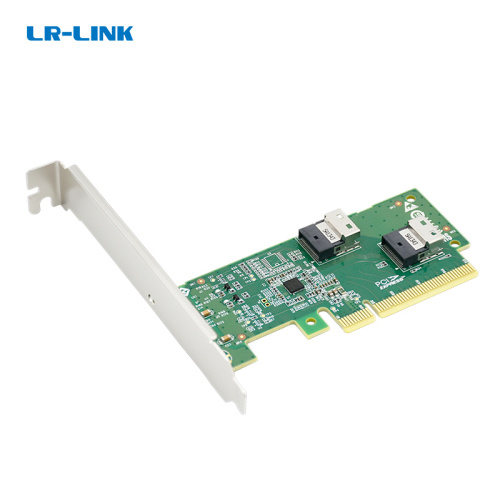 LRNV9F12 Адаптер для SSD/ PCIe x8 to Two SlimSAS SFF-8654 4i Adapter фото 3