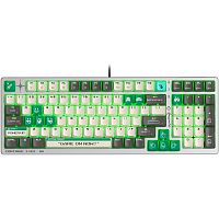 S98 Клавиатура A4Tech Bloody S98 Pixels Green механическая белый/бежевый USB for gamer LED (S98)