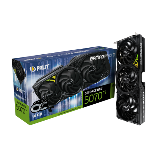 NE7507TS19T2-GB2031U Видеокарта/ Palit GeForce RTX 5070 Ti GamingPro-S OC фото 3