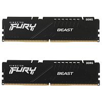 KF560C30BBK2-16 Память оперативная/ Kingston 16GB 6000MT/s DDR5 CL30 DIMM (Kit of 2) FURY Beast Black XMP