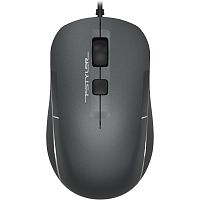 FM26USB(SMOKYGREY) Мышь A4Tech Fstyler FM26 серый/черный оптическая 1600dpi USB для ноутбука 4but (FM26 USB (SMOKY GREY))