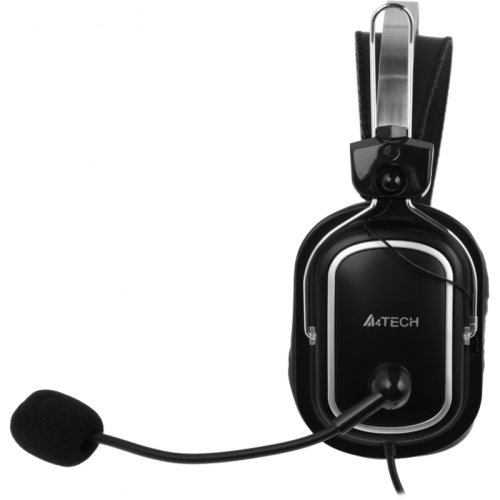 HU-50 Наушники с микрофоном A4Tech HU-50 черный 2м накладные USB оголовье фото 7 HU-50 Наушники с микрофоном A4Tech HU-50 черный 2м накладные USB оголовье фото 7