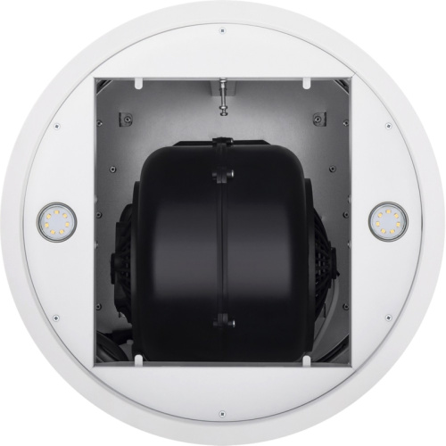 LEEPUSH39WHITE ВЫТЯЖКА MAUNFELD/ островная вытяжка с потолочным креплением,1000м3/ч, белая фото 3