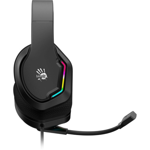 G260 Наушники с микрофоном A4Tech Bloody G260 черный 2м мониторные USB оголовье (G260) фото 2 G260 Наушники с микрофоном A4Tech Bloody G260 черный 2м мониторные USB оголовье (G260) фото 2