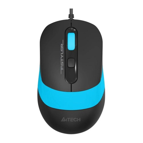 FM10BLUE Мышь A4Tech Fstyler FM10 черный/синий оптическая 1600dpi USB 4but (FM10 BLUE) FM10BLUE Мышь A4Tech Fstyler FM10 черный/синий оптическая 1600dpi USB 4but (FM10 BLUE)