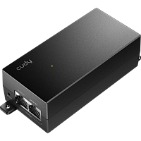 POE200H Адаптер PoE/ 30W 2.5Gbps PoE+/PoE Injector, 802.3at/802.3af Standard, Data and Power Carried over The Same Cable Up to 100 Meters, Plastic Case