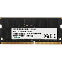 ES.32G21.PSI Модуль памяти для ноутбука APACER SODIMM 32GB DDR4-3200 ES32G21PSI