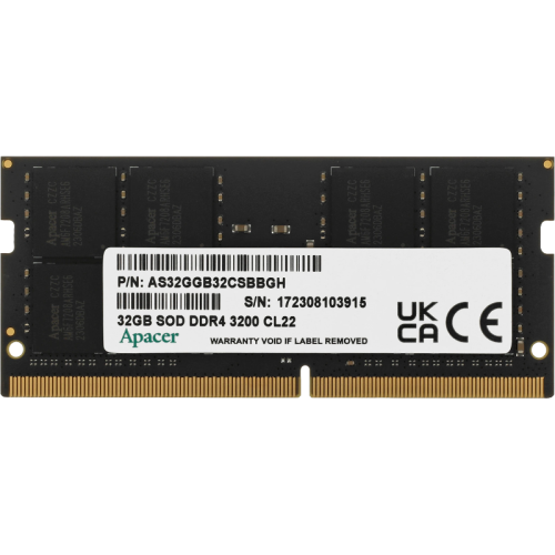 ES.32G21.PSI Модуль памяти для ноутбука APACER SODIMM 32GB DDR4-3200 ES32G21PSI