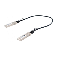 NS-SFP-DAC-G10-05 DAC кабель SFP+ 10G/ DAC кабель SFP+ 10G. Скорость: 10 Гбит/c. Тип разъема: SFP. Длина кабеля 0,5м. Размеры коннектора (ШхВхГ): 11 x 9 x 57 мм. Рабочая температура: 0…+70°С.