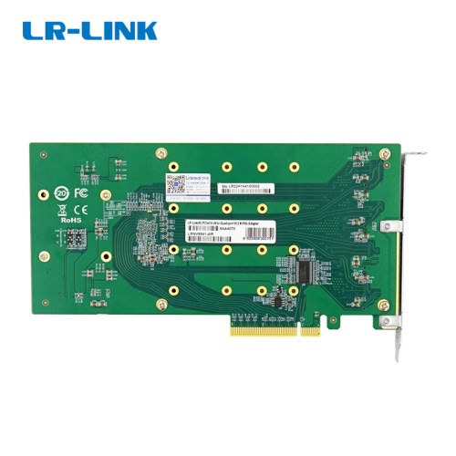 LRNV9541-4IR Адаптер для SSD/ PCIe x8 4-port M.2 NVMe Adapter фото 3 LRNV9541-4IR Адаптер для SSD/ PCIe x8 4-port M.2 NVMe Adapter фото 3