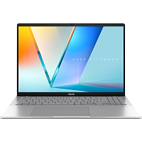 90NB16T2-M00890 Ноутбук/ ASUS M3607KA-SH117 16"(1920x1200 OLED)/AMD Ryzen AI 5 330(2Ghz)/32768Mb/512PCISSDGb/noDVD/Int:Shared/Cam/BT/WiFi/70WHr/war 1y/1.7kg/Cool Silver/DOS