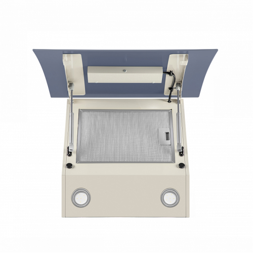SKYSTARCHEF60GlassBeige ВЫТЯЖКА MAUNFELD/ Наклонная вытяжка с настенным креплением, 60 см, 1000 м3/ч бежевый фото 16