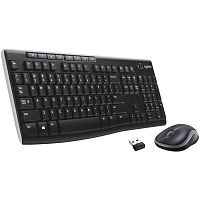 920-003381 Беспроводная клавиатура + мышь MK270 RUS BLACK 920-003381 LOGITECH