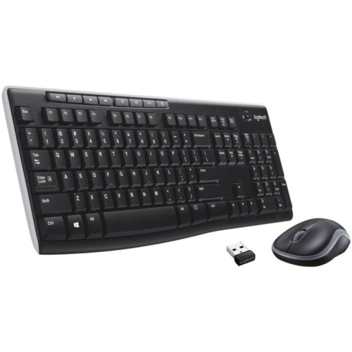 920-003381 Беспроводная клавиатура + мышь MK270 RUS BLACK 920-003381 LOGITECH