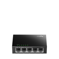 FS105 Коммутатор/ 5-Port 10/100 Mbps Desktop Switch, 5 10/100M RJ45 Ports, Loop Detection, Metal Case, Power Saving, Plug & Play