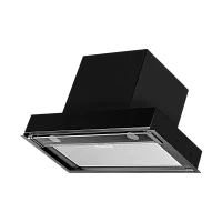 NANCY60Black Встраиваемая вытяжка KUPPERSBERG/ Встраиваемая вытяжка KUPPERSBERG, 60 см, таймер, дисплей, производительность 850 м3/ч, 5 скоростей, турбо режим, сенсорное управление, уровень шума 42дБ, High-Tech, LED освещение, пульт ДУ, цвет черный