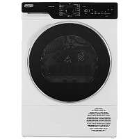 DTD8105HFABIO Сушильная машина Delonghi/ Сушильная машина Delonghi, глубина 56.3 см, тепловой насос, 8 кг, 15 программ, цвет белый