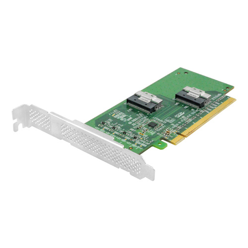 LRNV9F14 Адаптер для SSD/ PCIe x16 to Two SlimSAS SFF-8654 8i Adapter фото 3 LRNV9F14 Адаптер для SSD/ PCIe x16 to Two SlimSAS SFF-8654 8i Adapter фото 3