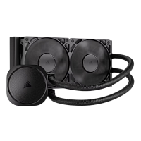 CW-9060088-WW Система жидкостного охлаждения/ Water Cooling System Corsair NAUTILUS 240 RS (240mm, Black/ Fans: 2x120mm, 72.8CFM, 36dBA, 2100RPM/ S: 1851, 1700, AM5, AM4)