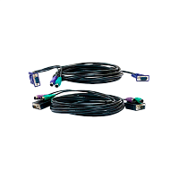 DKVM-CB/A4A Кабель/ DKVM-CB KVM Cable with VGA and 2xPS/2 connectors for DKVM-4K, 1.8m
