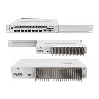 CRS309-1G-8S+IN Коммутатор/ CRS309-1G-8S+IN Cloud Router Switch, desktop switch with one Gigabit Ethernet port and eight SFP+ 10Gbps ports