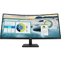 21Y56AS Монитор HP 34" P34hc G4 черный VA 21:9 HDMI матовая HAS 250cd 178гр/178гр 3440x1440 100Hz DP 2K USB 10.51кг