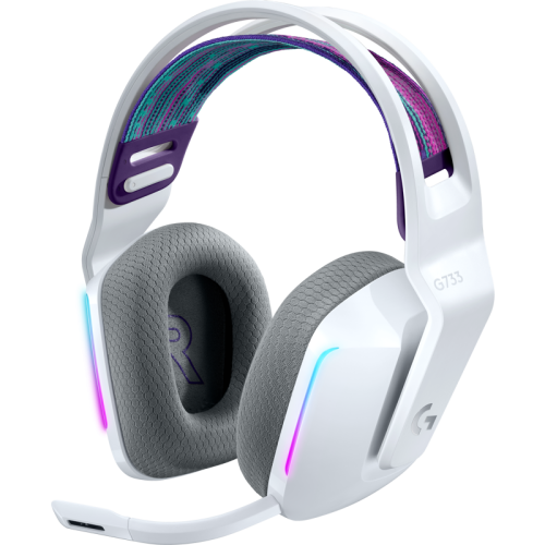 981-000883 Гарнитура/ Logitech Headset G733 LIGHTSPEED Wireless RGB Gaming WHITE Retail 981-000883 Гарнитура/ Logitech Headset G733 LIGHTSPEED Wireless RGB Gaming WHITE Retail