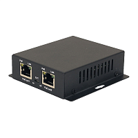 SW-8030/D(90W) Удлинитель/ OSNOVO Удлинитель/Коммутатор гигабитный на 3 RJ45 порта, 1 *10/100/1000 Base-T с BT PoE (до 90W), 1 *10/100/1000 Base-T с PoE (до 30W), 1 *10/100/1000 Base-T) Uplink с питанием по PoE (Вх. мощность до 90W), PoE суммарно до 85W