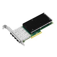 LREC9804BF-4SFP+ Сетевая карта/ PCIe x8 10G Quad Port Fiber Server Network Card