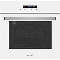 AEOD6063WM Встраиваемый духовой шкаф Maunfeld/ Встраиваемый духовой шкаф MAUNFELD, 60 см, 6 режимов, объем 60 л, сенсорное управление, таймер, гриль, дисплей, макс. температура 250 градусов, цвет белый
