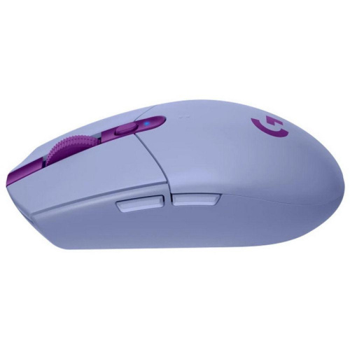910-006024 Мышь Logitech G304 Lightspeed Wireless Gaming Mouse Lilac фото 4 910-006024 Мышь Logitech G304 Lightspeed Wireless Gaming Mouse Lilac фото 4