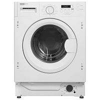 WMB148WH Встраиваемая стиральная машина HOMSair/ Встраиваемая стиральная машина, 8 кг, 1400 об/мин, 16 режимов, отсрочка старта, быстрая стирка