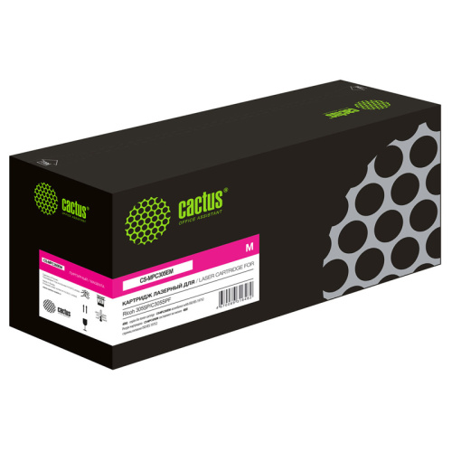 CS-MPC305EM -/ Картридж лазерный Cactus CS-MPC305EM Magenta (4000стр.) для Ricoh 305SP/C305SPF