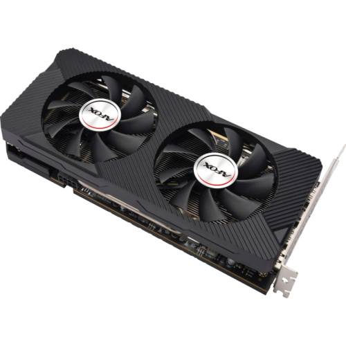 AFRX5700XT-8GD6H6-V4 Видеокарта Afox RX5700XT 8GB GDDR6 256bit 3xDP HDMI 2FAN RTL фото 4