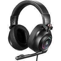 G580USB/BLACK Наушники с микрофоном A4Tech Bloody G580 черный 2м мониторные USB оголовье (G580 USB /BLACK)