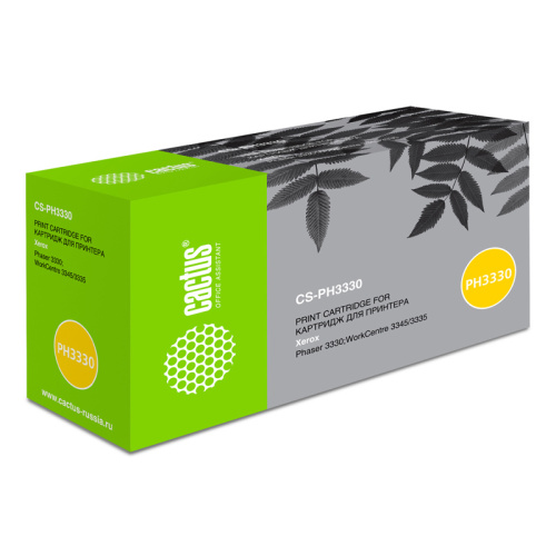 -/ Картридж лазерный Cactus CS-PH3330 106R03621 черный (8500стр.) для Xerox Phaser 3330/WC3335