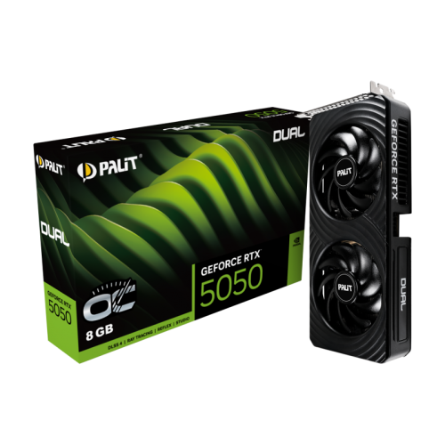 NE65050S19P1-GB2070D Видеокарта/ Palit GeForce RTX 5050 Dual OC фото 2