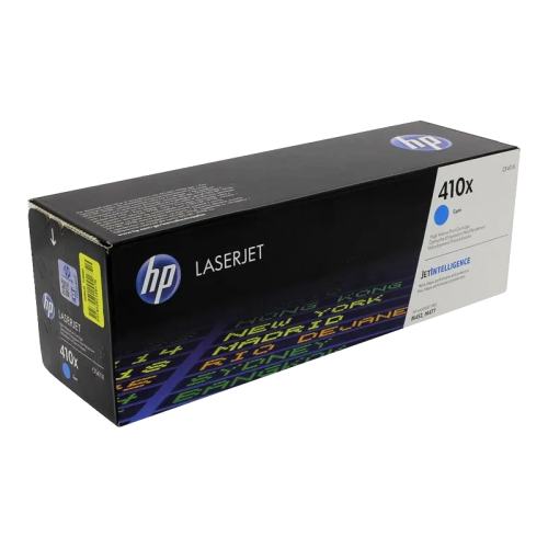 CF411X Тонер-картридж/ HP 410X High Yield Cyan Original LaserJet Toner Cartridge фото 3