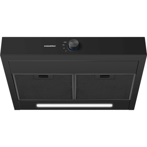 Comfort60FlatBlack Вытяжка MAUNFELD/ Подвесная, 60 см, 1000 м3/ч, 3 скорости, цвет: черный фото 2