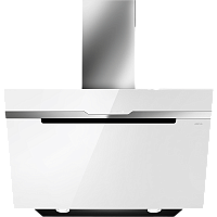MAJESTIC@WH/A/90-PRF0124236B Вытяжка ELICA/ Вытяжка ELICA, 90 см, наклонная, рециркуляция/отвод, LED освещение, сенсорное управление, 3 скорости + интенсивный режим, индикация насыщения фильтра, технология Back Aspiration, энергоэффективность В, цвет бело