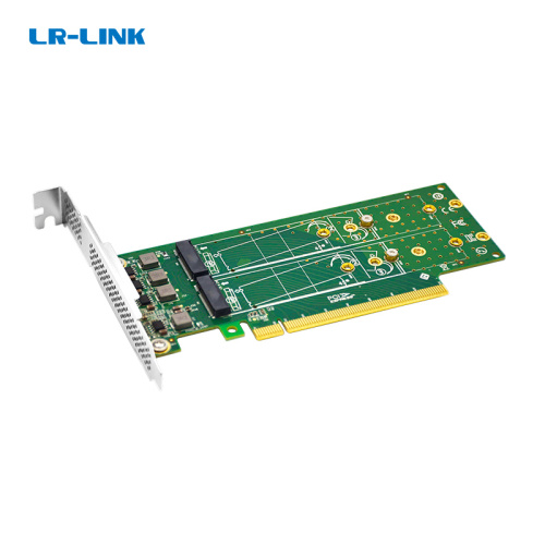 LRNV95NF-L Адаптер для SSD/ PCIe x16 to 4-Port M.2 NVMe SSD Adapter фото 4