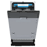 KDI45984 Встраиваемая посудомоечная машина KORTING/ Встраиваемая посудомоечная машина KORTING, 45 см, 3 корзины, 10 комплектов, регулировка высоты Easy Lift, электронное/сенсорное управление, цифровой дисплей, 8 программ, отложенный старт, LED освещение,