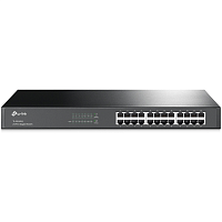 TL-SG1024 Коммутатор/ 24-port Gigabit Switch, 24 10/100/1000M RJ45 ports, 1U 19-inch rack-mountable steel case