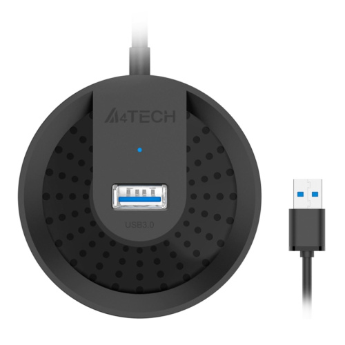 HUB-30 Разветвитель USB 3.0 A4Tech HUB-30 4порт. черный фото 4 HUB-30 Разветвитель USB 3.0 A4Tech HUB-30 4порт. черный фото 4