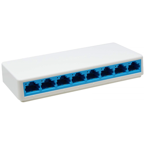 MS108 Коммутатор/ 8-port 10/100Mbps desktop switch, plastic case фото 3 MS108 Коммутатор/ 8-port 10/100Mbps desktop switch, plastic case фото 3