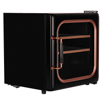 Винный шкаф/ Винный шкаф MAUNFELD MFWC-40SB14, ВхШхГ 510х480х490, отдельностоящий, полезный объем 40 л, 14 бутылок, электронный термостат, электронное управление, LED освещение, стандартный компрессор, цвет черный