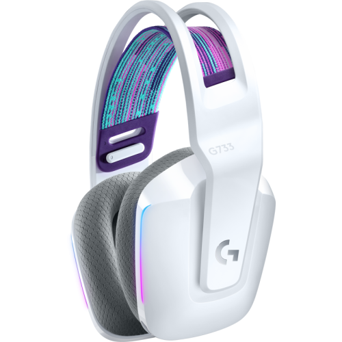 981-000883 Гарнитура/ Logitech Headset G733 LIGHTSPEED Wireless RGB Gaming WHITE Retail фото 3 981-000883 Гарнитура/ Logitech Headset G733 LIGHTSPEED Wireless RGB Gaming WHITE Retail фото 3
