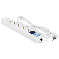 SPL6-16-P-3M Фильтр-удлинитель Power Cube PRO, 3,0 м 6 розеток, LC контур, 16А/3,5кВт